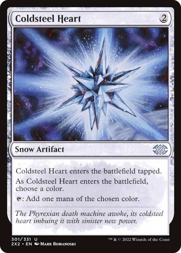 Image for Coldsteel Heart (301) [Double Masters 2022] - Magic: The Gathering