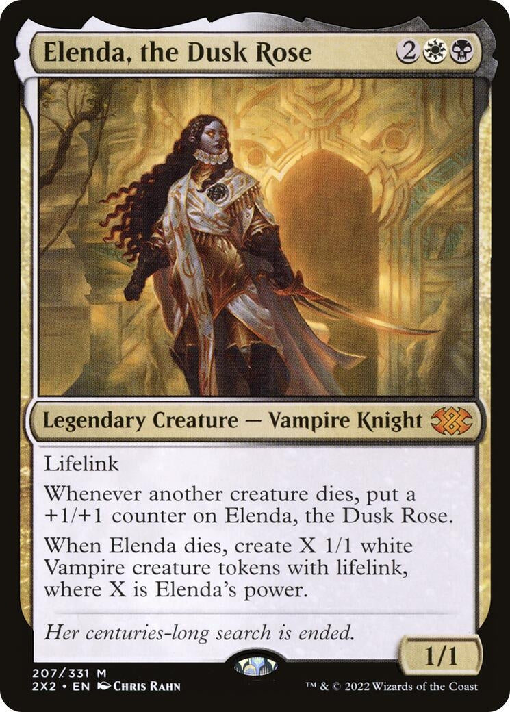 Image for Elenda, the Dusk Rose (207) [Double Masters 2022] - Magic: The Gathering