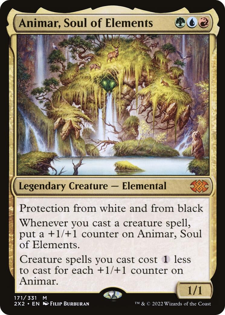 Image for Animar, Soul of Elements (171) [Double Masters 2022] - Magic: The Gathering