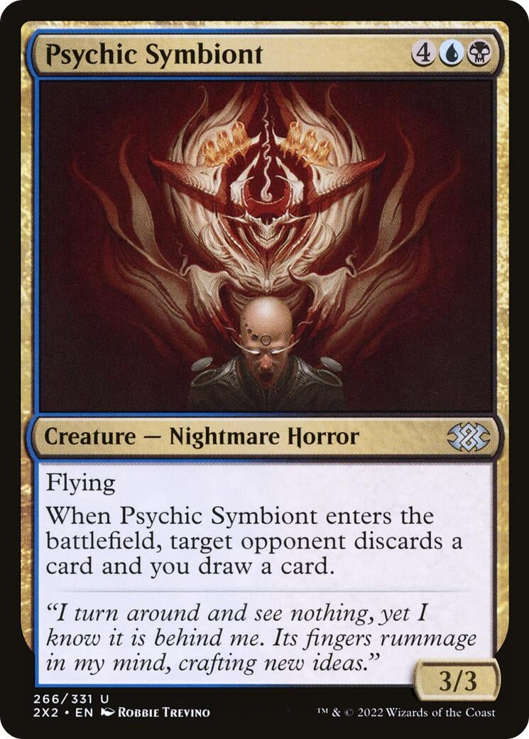 Image for Psychic Symbiont (266) [Double Masters 2022] - Magic: The Gathering