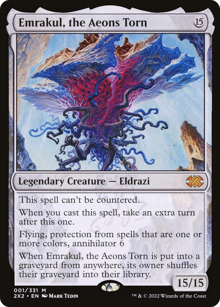 Image for Emrakul, the Aeons Torn (1) [Double Masters 2022] - Magic: The Gathering