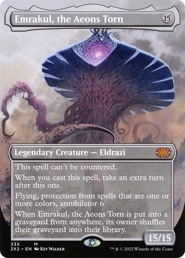 Image for Emrakul, the Aeons Torn (Borderless) (335) [Double Masters 2022] - Magic: The Gathering