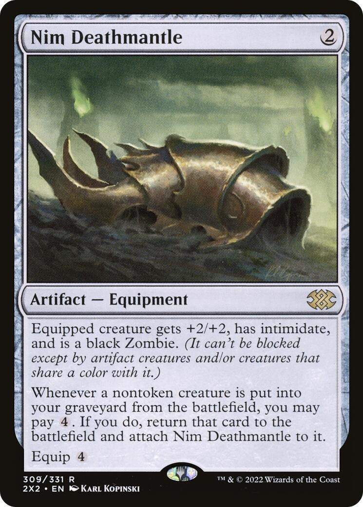 Image for Nim Deathmantle (309) [Double Masters 2022] - Magic: The Gathering