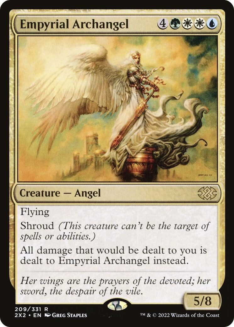 Image for Empyrial Archangel (209) [Double Masters 2022] - Magic: The Gathering