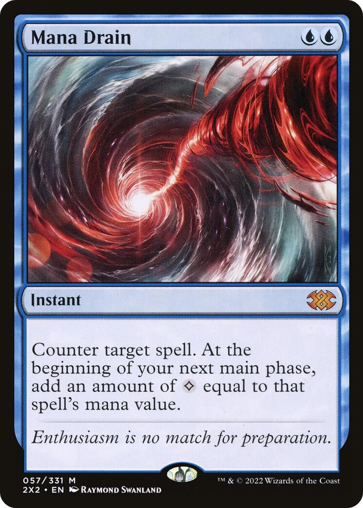 Image for Mana Drain (57) [Double Masters 2022] - Magic: The Gathering