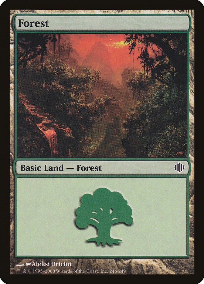 Image for Forest (246) (246) [Shards of Alara] - Magic: The Gathering