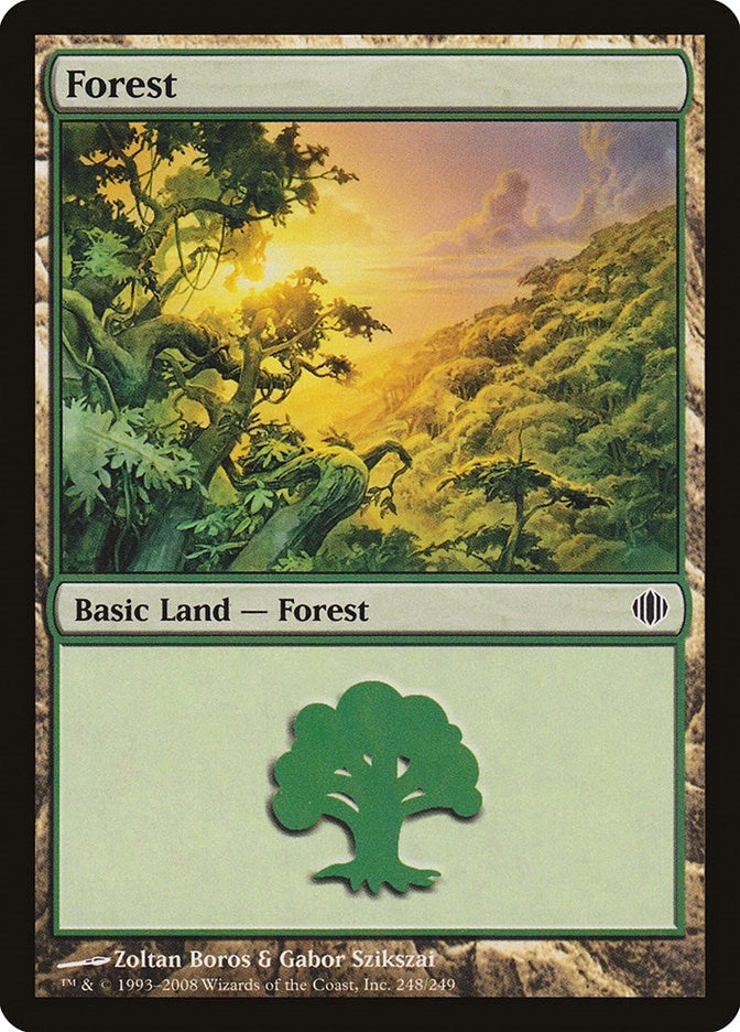 Image for Forest (248) (248) [Shards of Alara] - Magic: The Gathering