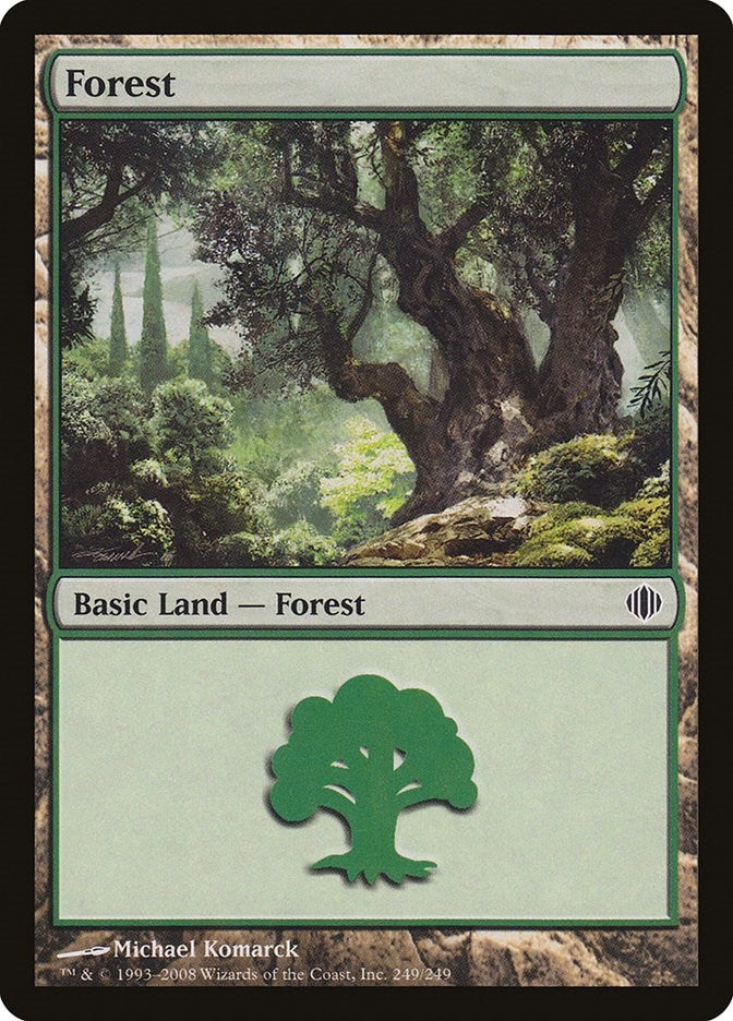 Image for Forest (249) (249) [Shards of Alara] - Magic: The Gathering