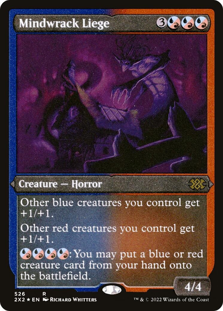 Image for Mindwrack Liege (Foil Etched) (526) [Double Masters 2022] - Magic: The Gathering
