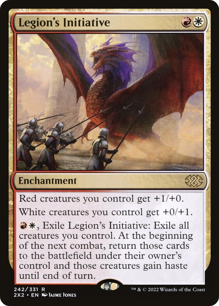 Image for Legion's Initiative (242) [Double Masters 2022] - Magic: The Gathering