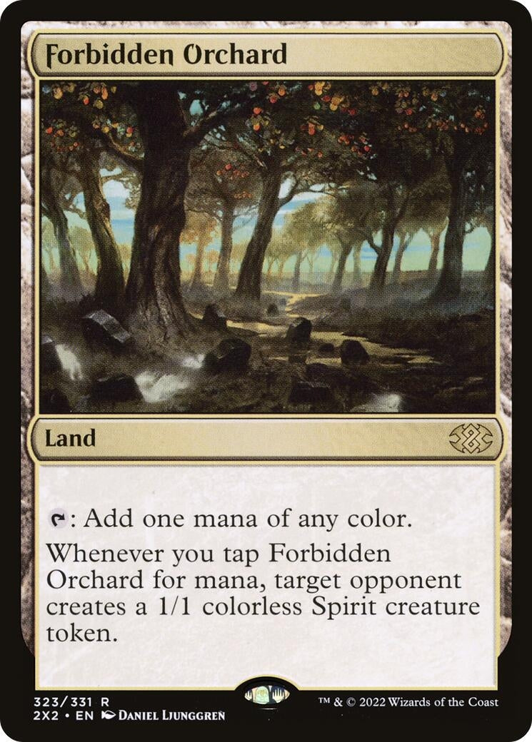Image for Forbidden Orchard (323) [Double Masters 2022] - Magic: The Gathering