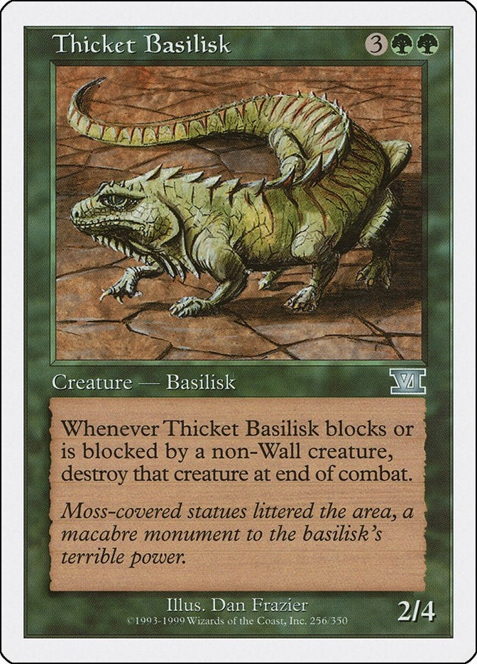 Image for Thicket Basilisk (256) [Classic Sixth Edition] - Magic: The Gathering