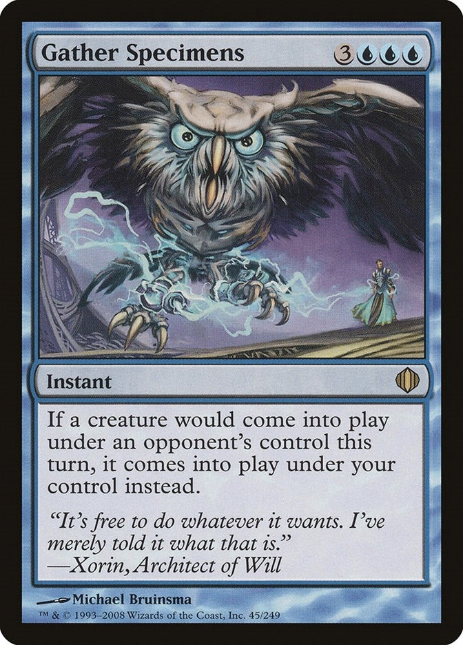 Image for Gather Specimens (45) [Shards of Alara] - Magic: The Gathering