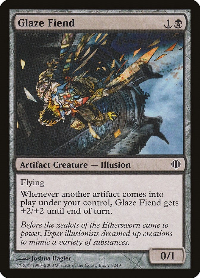 Image for Glaze Fiend (77) [Shards of Alara] - Magic: The Gathering
