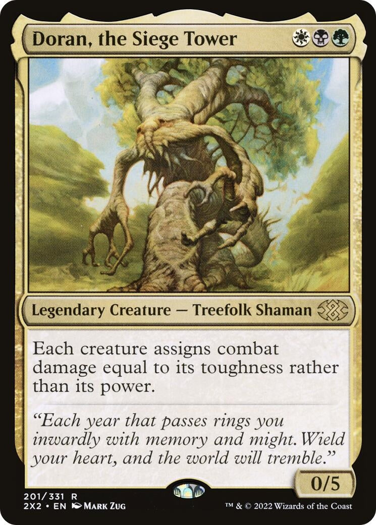 Image for Doran, the Siege Tower (201) [Double Masters 2022] - Magic: The Gathering