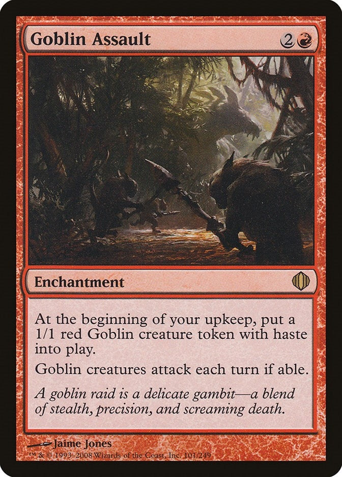 Image for Goblin Assault (101) [Shards of Alara] - Magic: The Gathering
