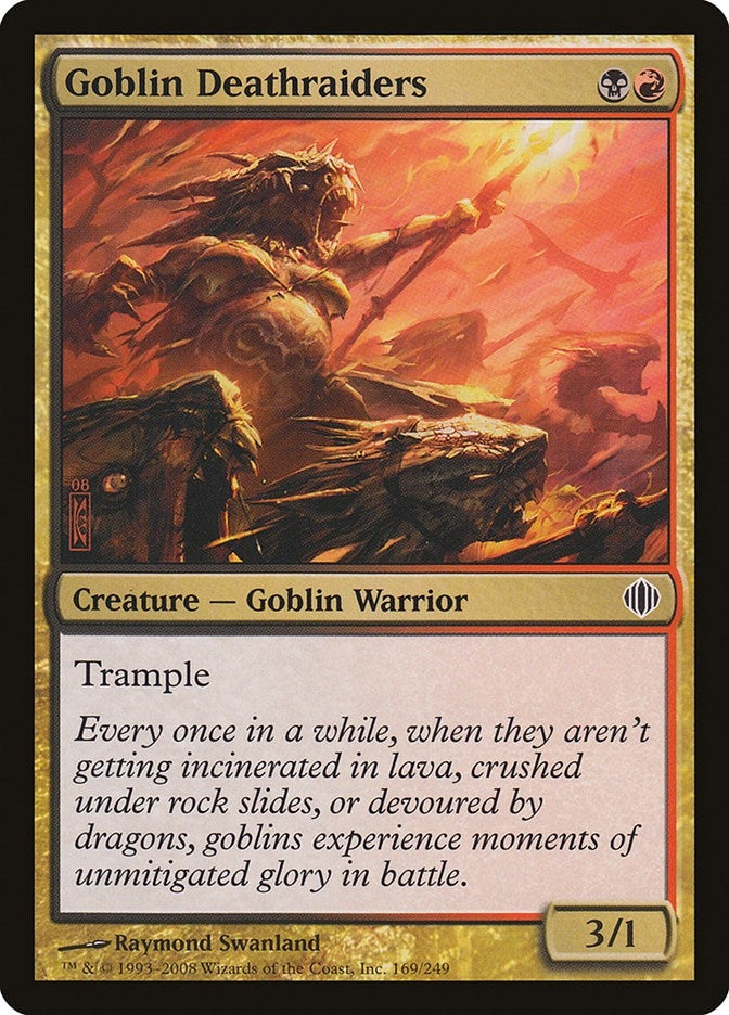 Image for Goblin Deathraiders (169) [Shards of Alara] - Magic: The Gathering