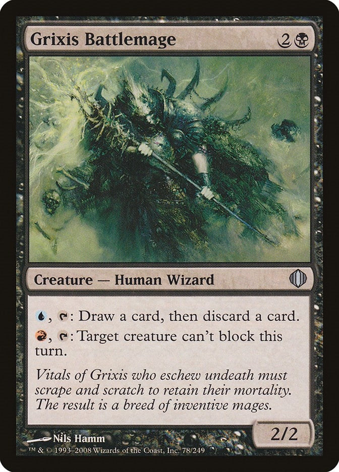 Image for Grixis Battlemage (78) [Shards of Alara] - Magic: The Gathering