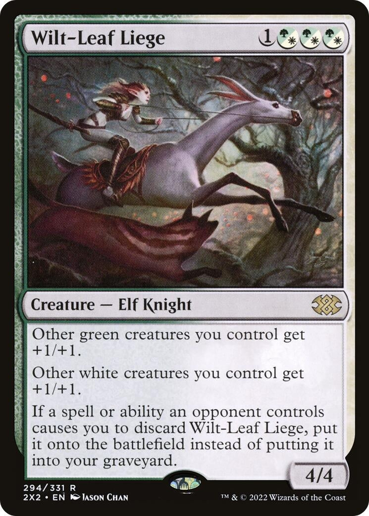 Image for Wilt-Leaf Liege (294) [Double Masters 2022] - Magic: The Gathering