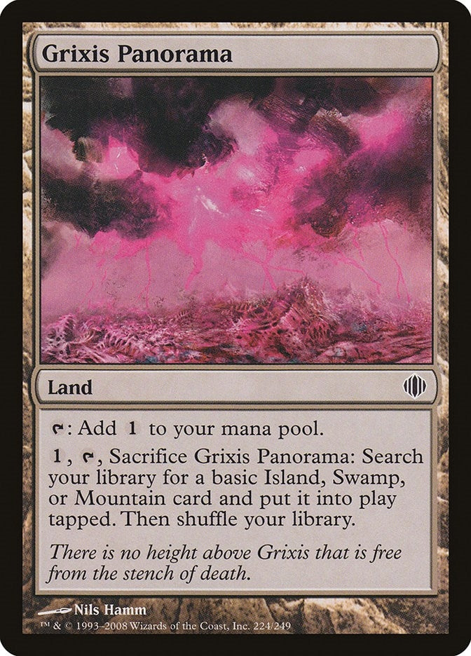 Image for Grixis Panorama (224) [Shards of Alara] - Magic: The Gathering