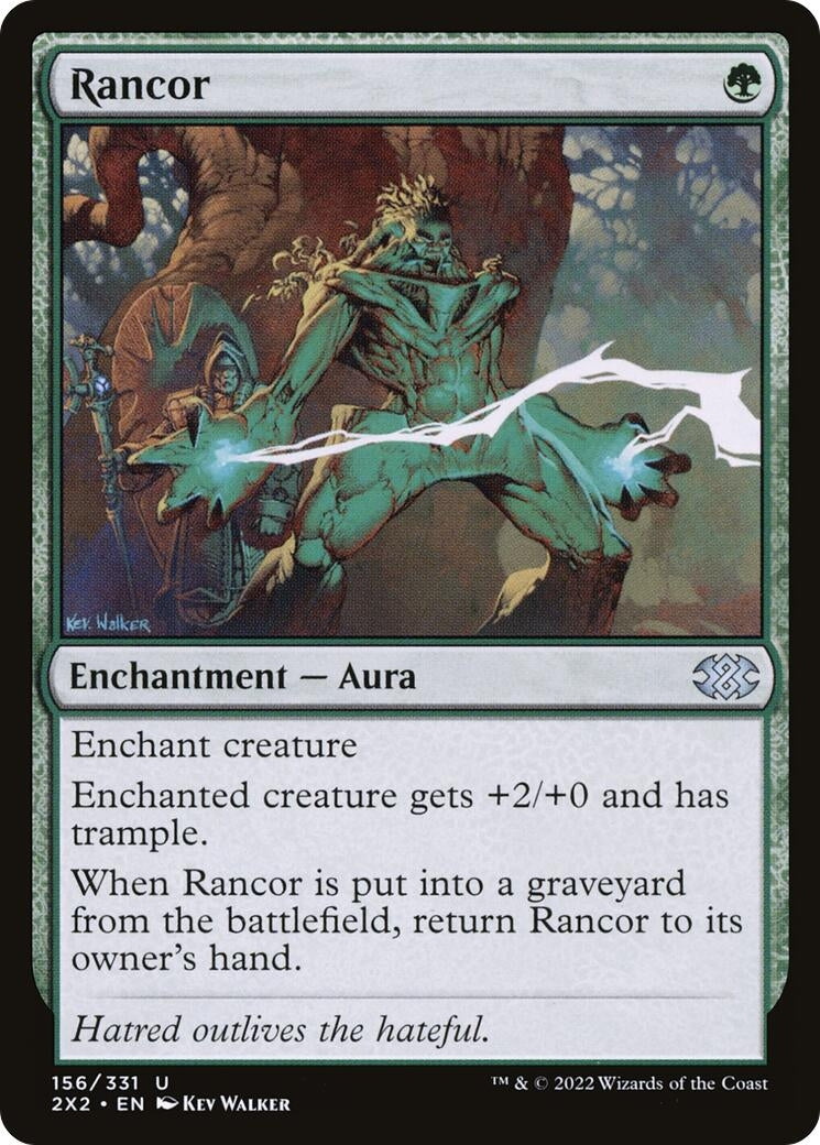 Image for Rancor (156) [Double Masters 2022] - Magic: The Gathering