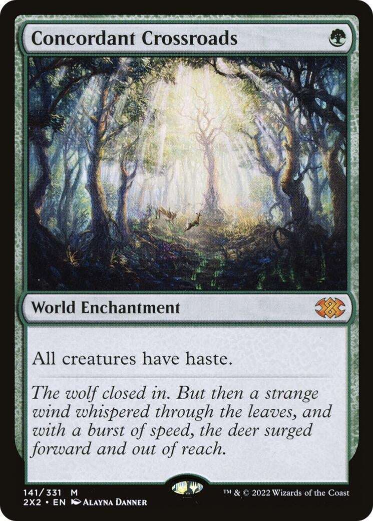 Image for Concordant Crossroads (141) [Double Masters 2022] - Magic: The Gathering
