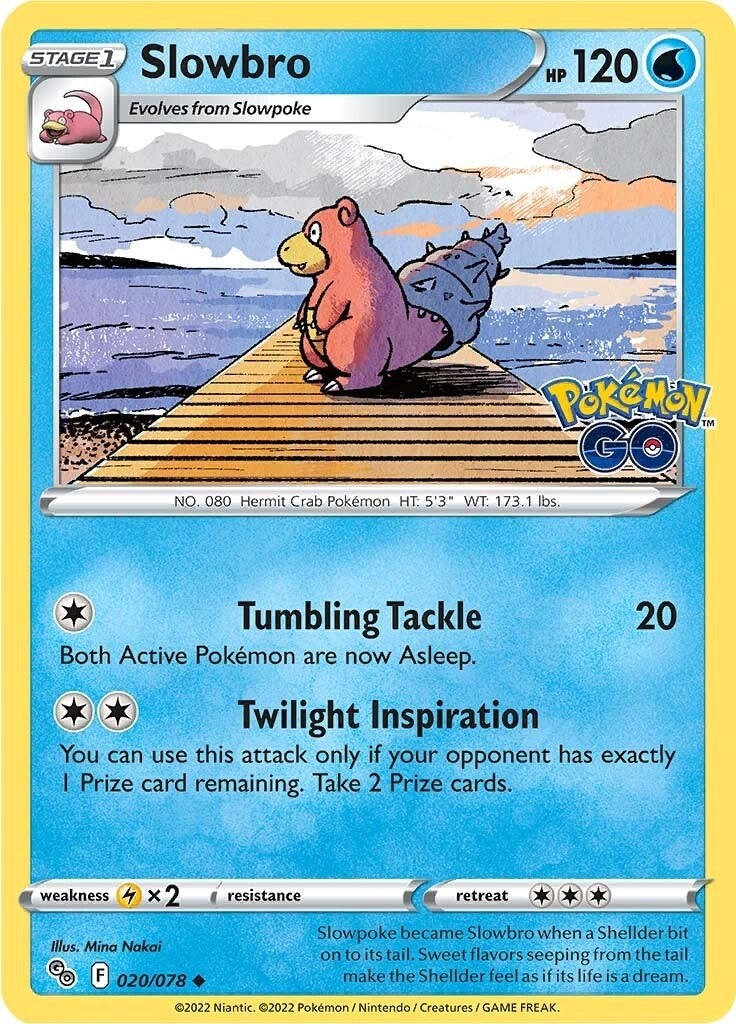 Image for Slowbro (020/078) [Pokemon GO] - Pokemon