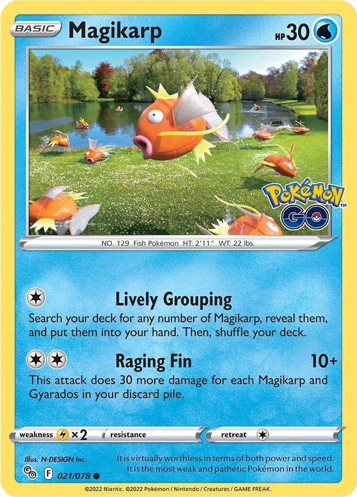 Image for Magikarp (021/078) [Pokemon GO] - Pokemon