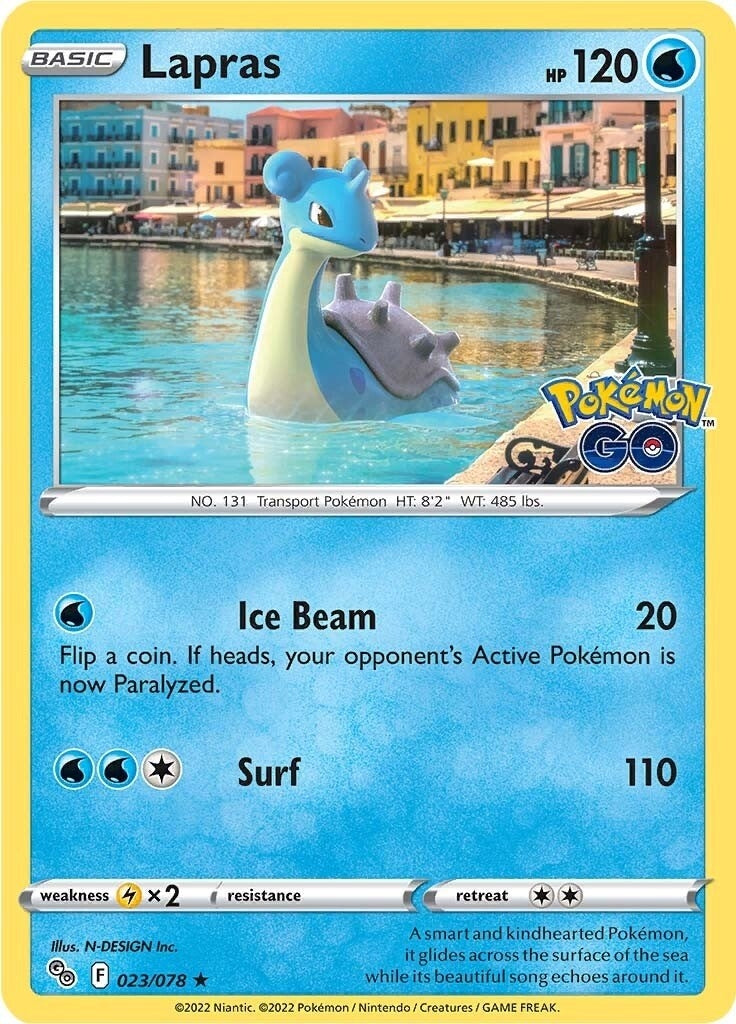 Image for Lapras (023/078) [Pokemon GO] - Pokemon