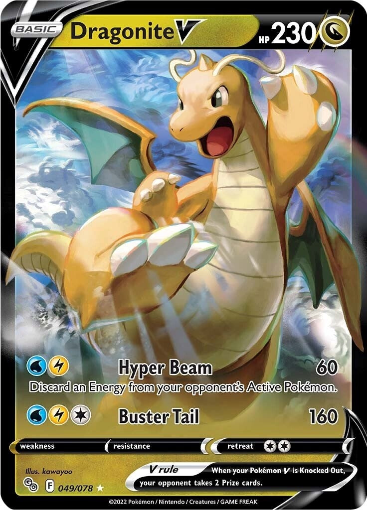 Image for Dragonite V (049/078) [Pokemon GO] - Pokemon