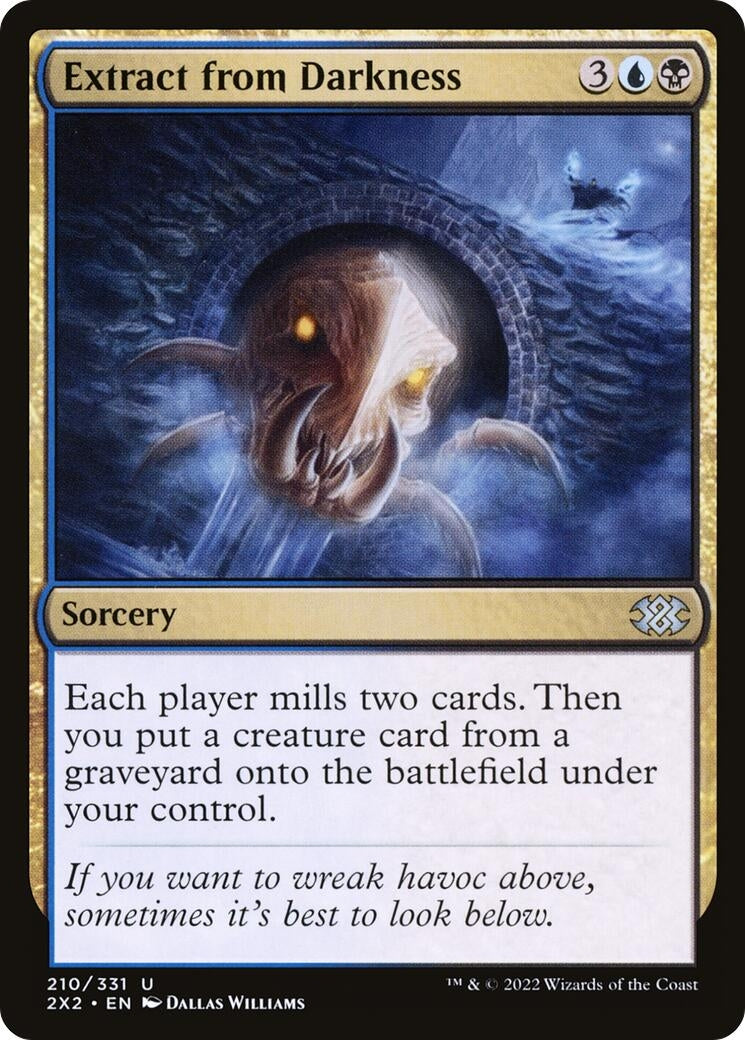 Image for Extract from Darkness (210) [Double Masters 2022] - Magic: The Gathering