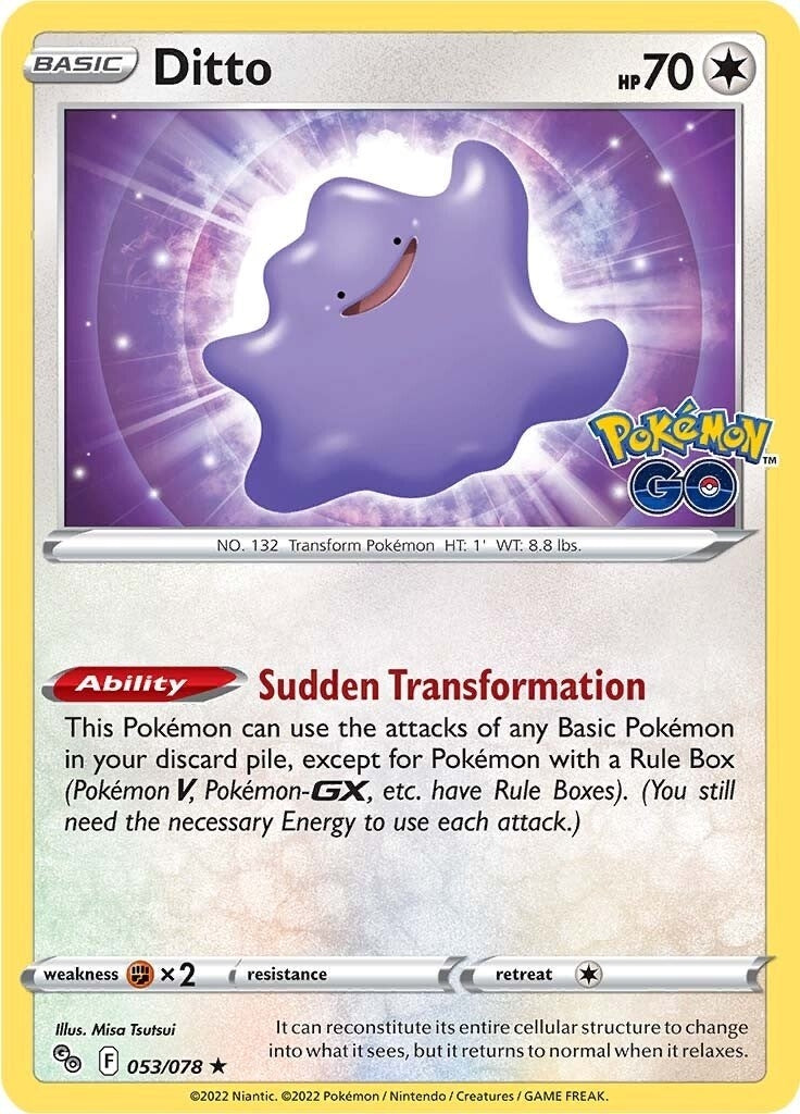 Image for Ditto (053/078) [Pokemon GO] - Pokemon