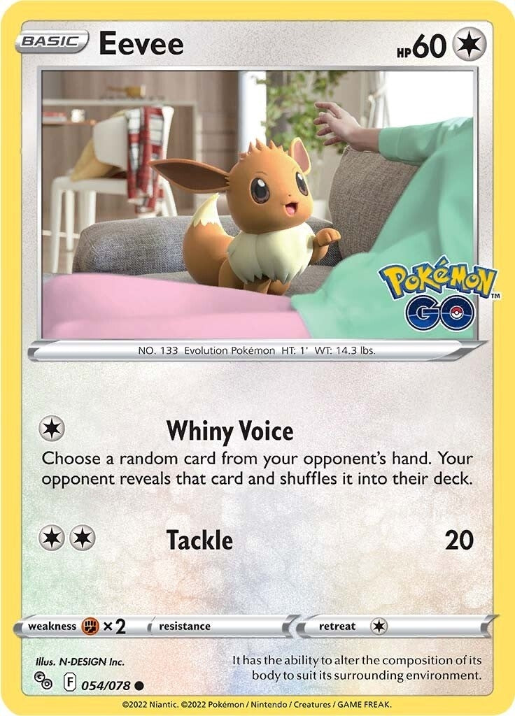 Image for Eevee (054/078) [Pokemon GO] - Pokemon