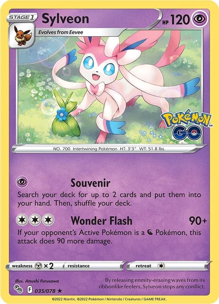 Image for Sylveon (035/078) [Pokemon GO] - Pokemon