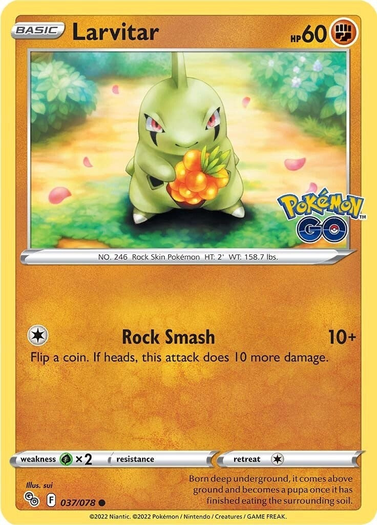 Image for Larvitar (037/078) [Pokemon GO] - Pokemon