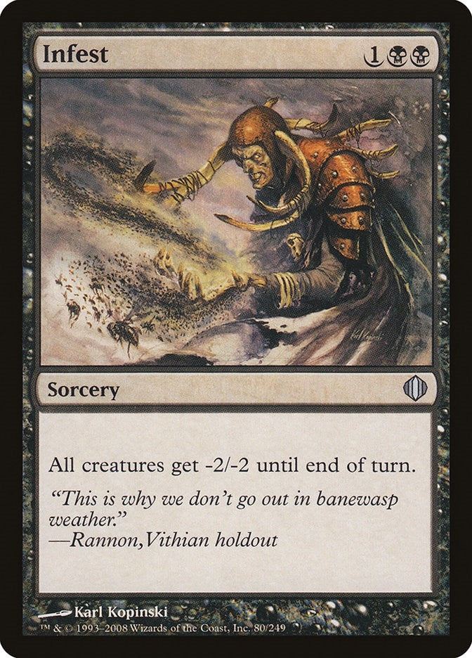 Image for Infest (80) [Shards of Alara] - Magic: The Gathering