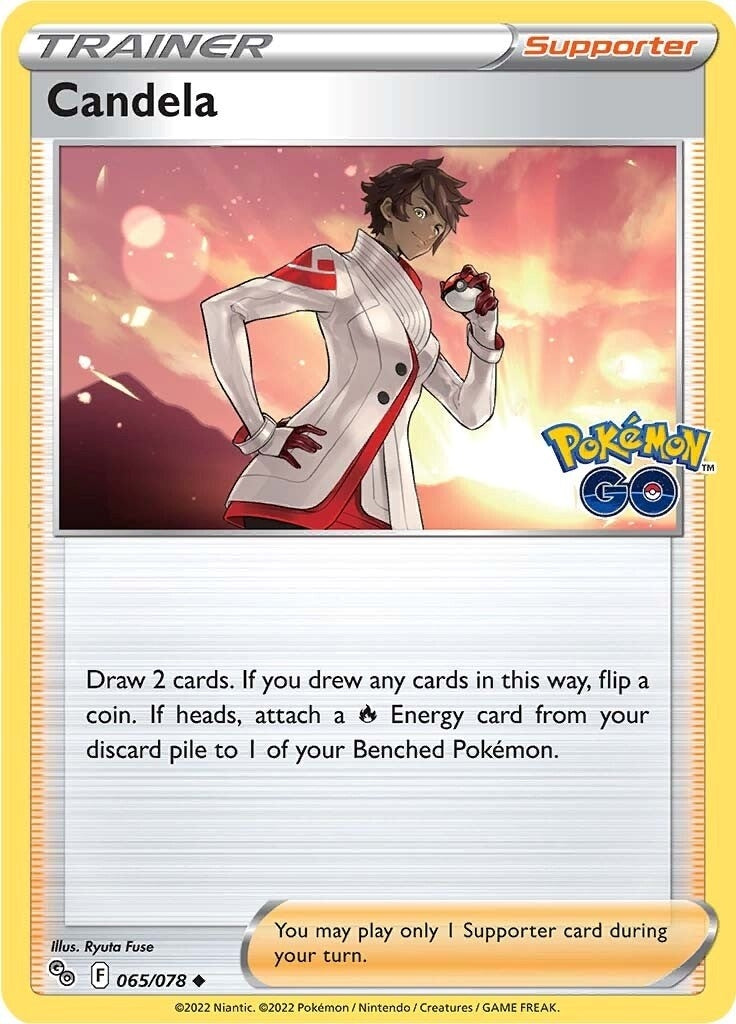 Image for Candela (065/078) [Pokemon GO] - Pokemon