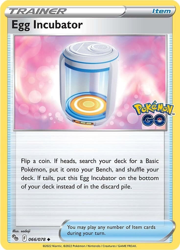 Image for Egg Incubator (066/078) [Pokemon GO] - Pokemon