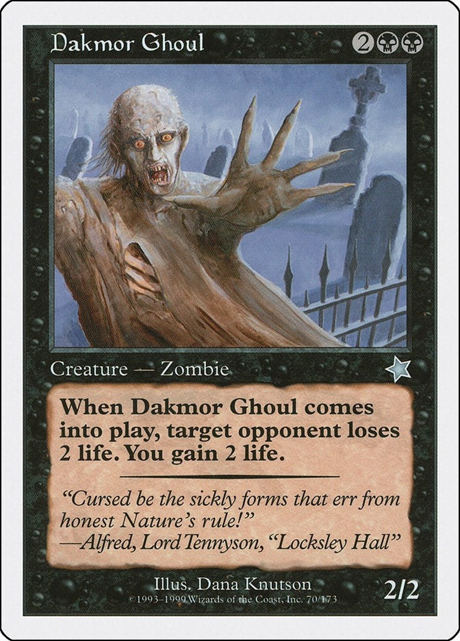 Image for Dakmor Ghoul (70) [Starter 1999] - Magic: The Gathering