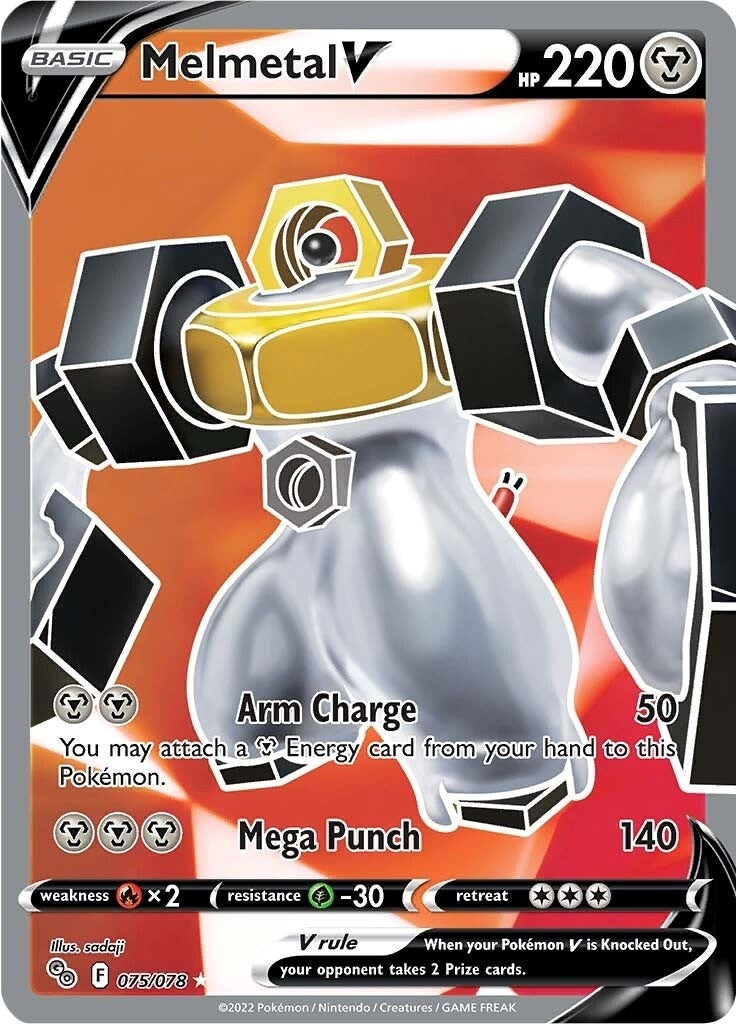 Image for Melmetal V (Full Art) (075/078) [Pokemon GO] - Pokemon