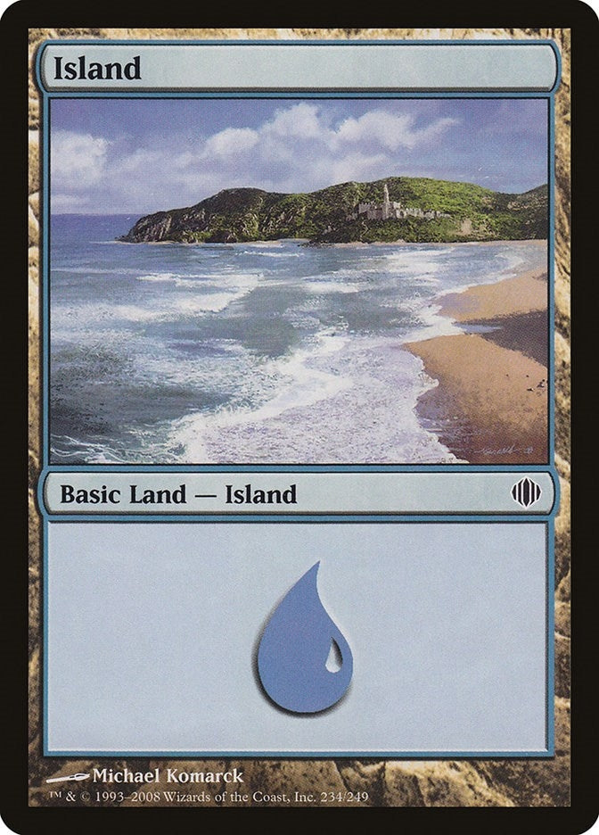 Image for Island (234) (234) [Shards of Alara] - Magic: The Gathering