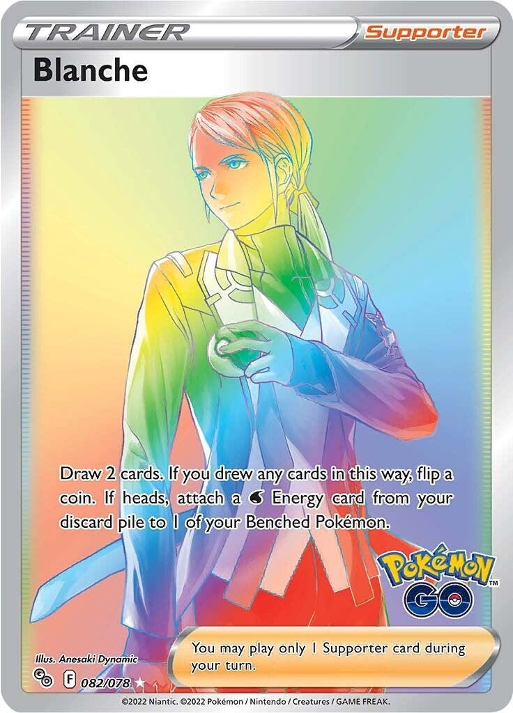 Image for Blanche (Secret) (082/078) [Pokemon GO] - Pokemon