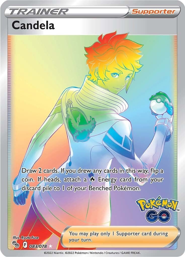 Image for Candela (Secret) (083/078) [Pokemon GO] - Pokemon