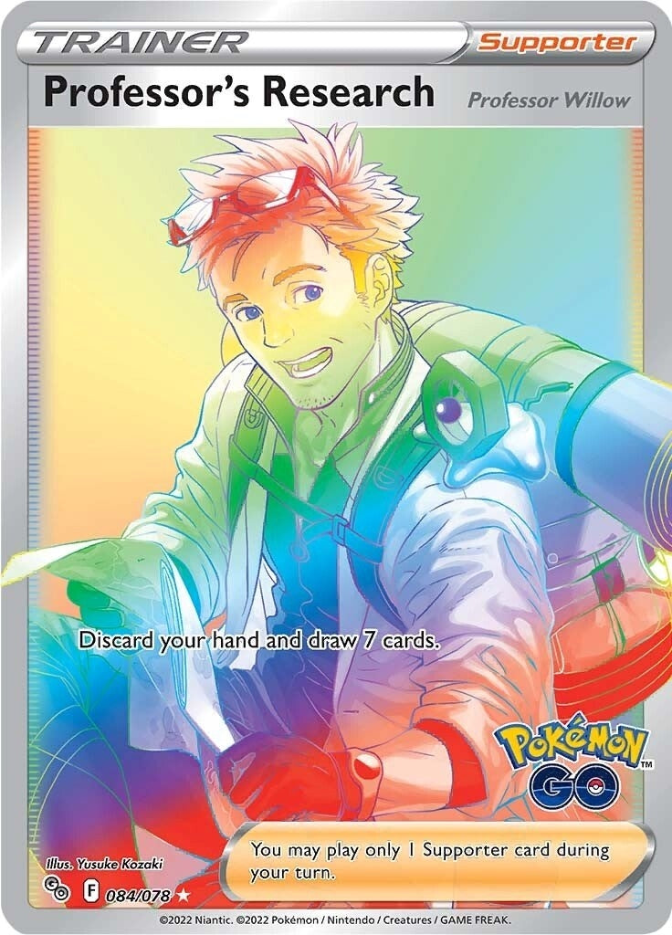 Image for Professor's Research (Secret) (084/078) [Pokemon GO] - Pokemon