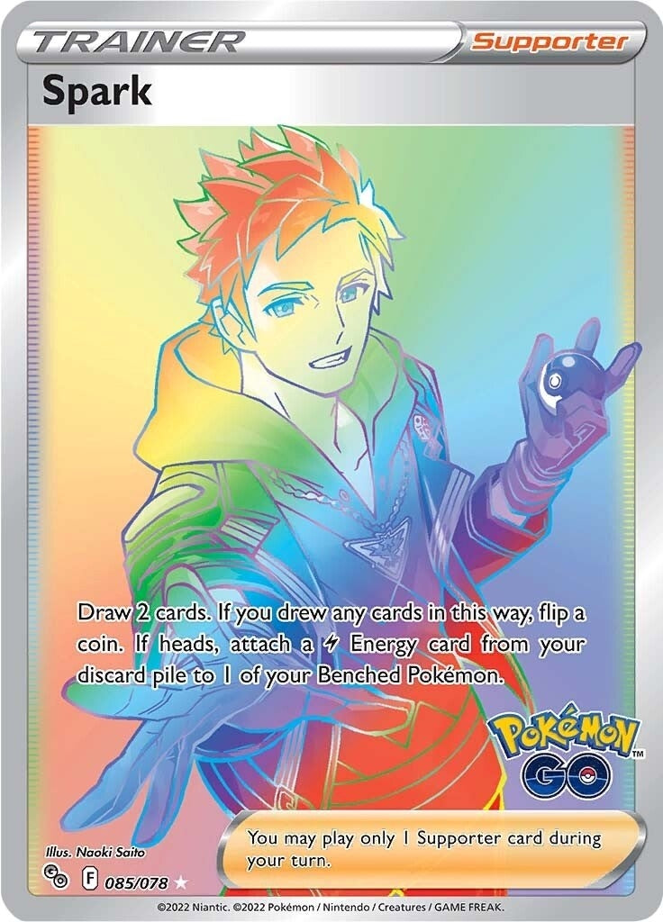 Image for Spark (Secret) (085/078) [Pokemon GO] - Pokemon