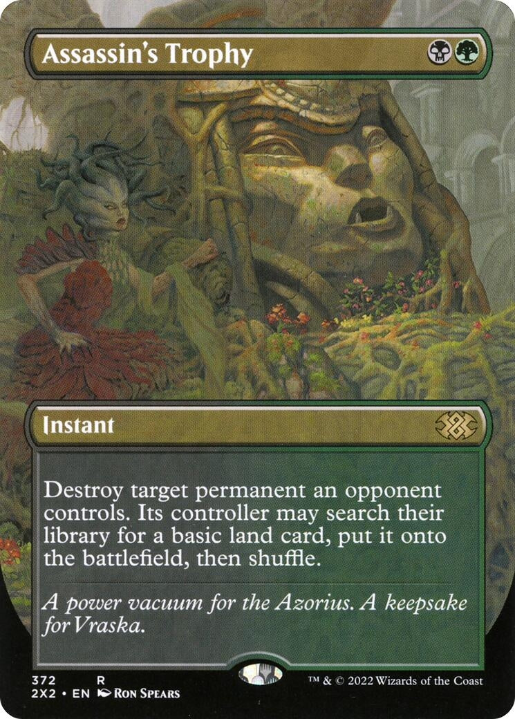 Image for Assassin's Trophy (Borderless) (372) [Double Masters 2022] - Magic: The Gathering