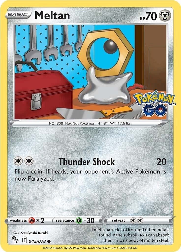 Image for Meltan (045/078) [Pokemon GO] - Pokemon