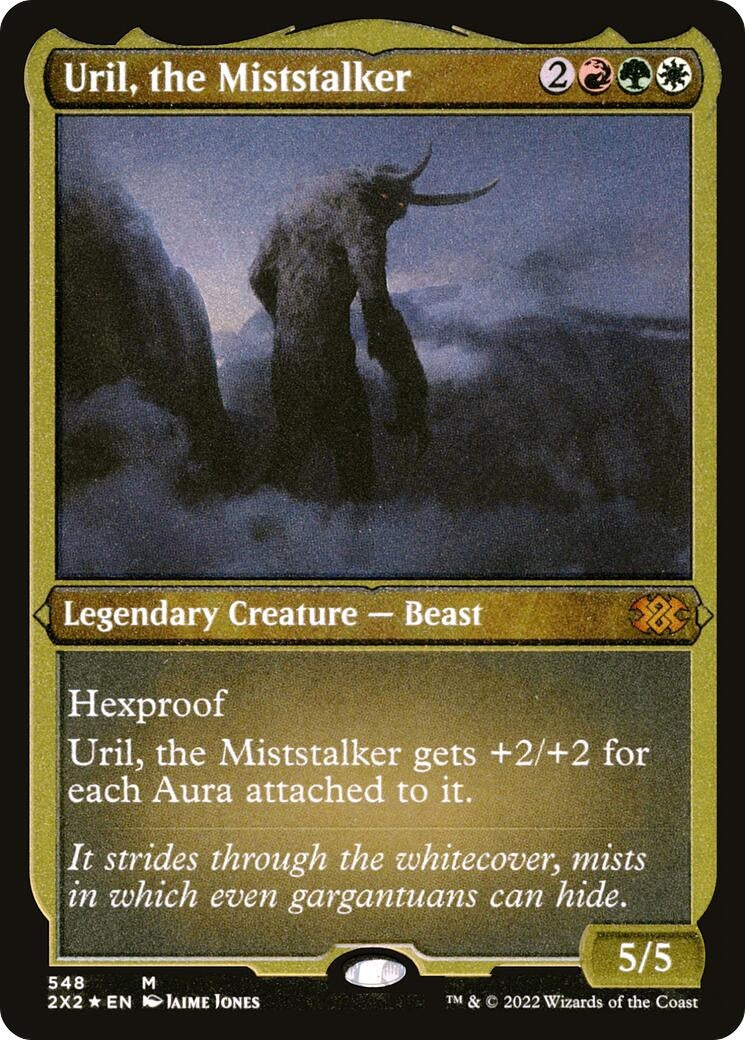 Image for Uril, the Miststalker (Foil Etched) (548) [Double Masters 2022] - Magic: The Gathering