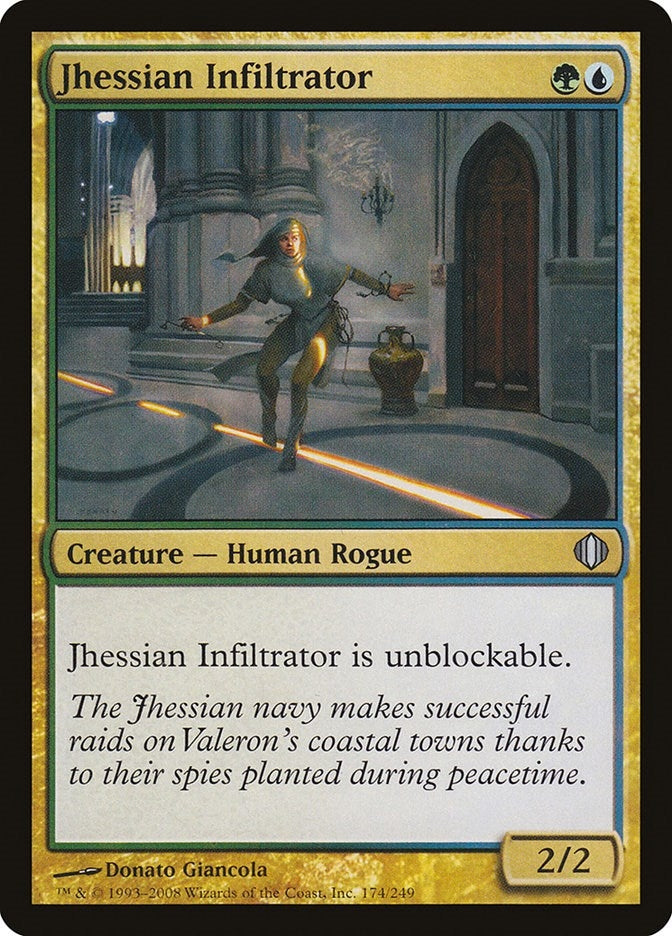 Image for Jhessian Infiltrator (174) [Shards of Alara] - Magic: The Gathering