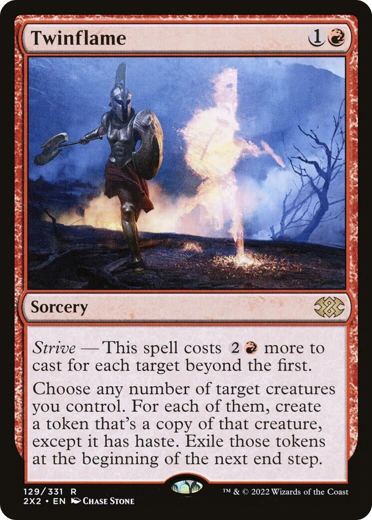 Image for Twinflame (129) [Double Masters 2022] - Magic: The Gathering